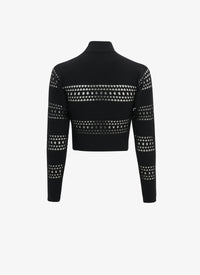 Vienna Wool Sweater - Black Alaïa