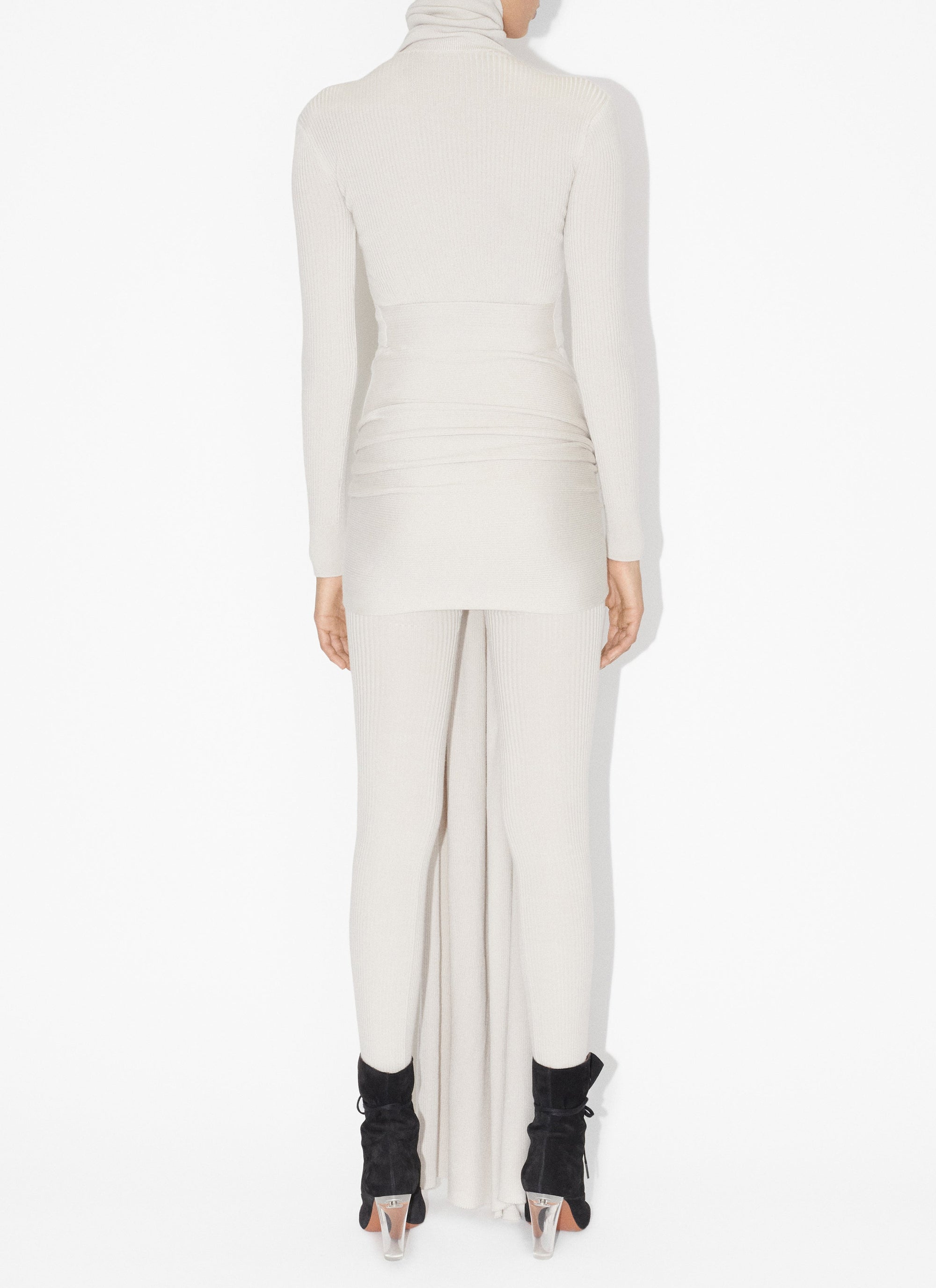 Pull doux en cachemire et soie - Sable