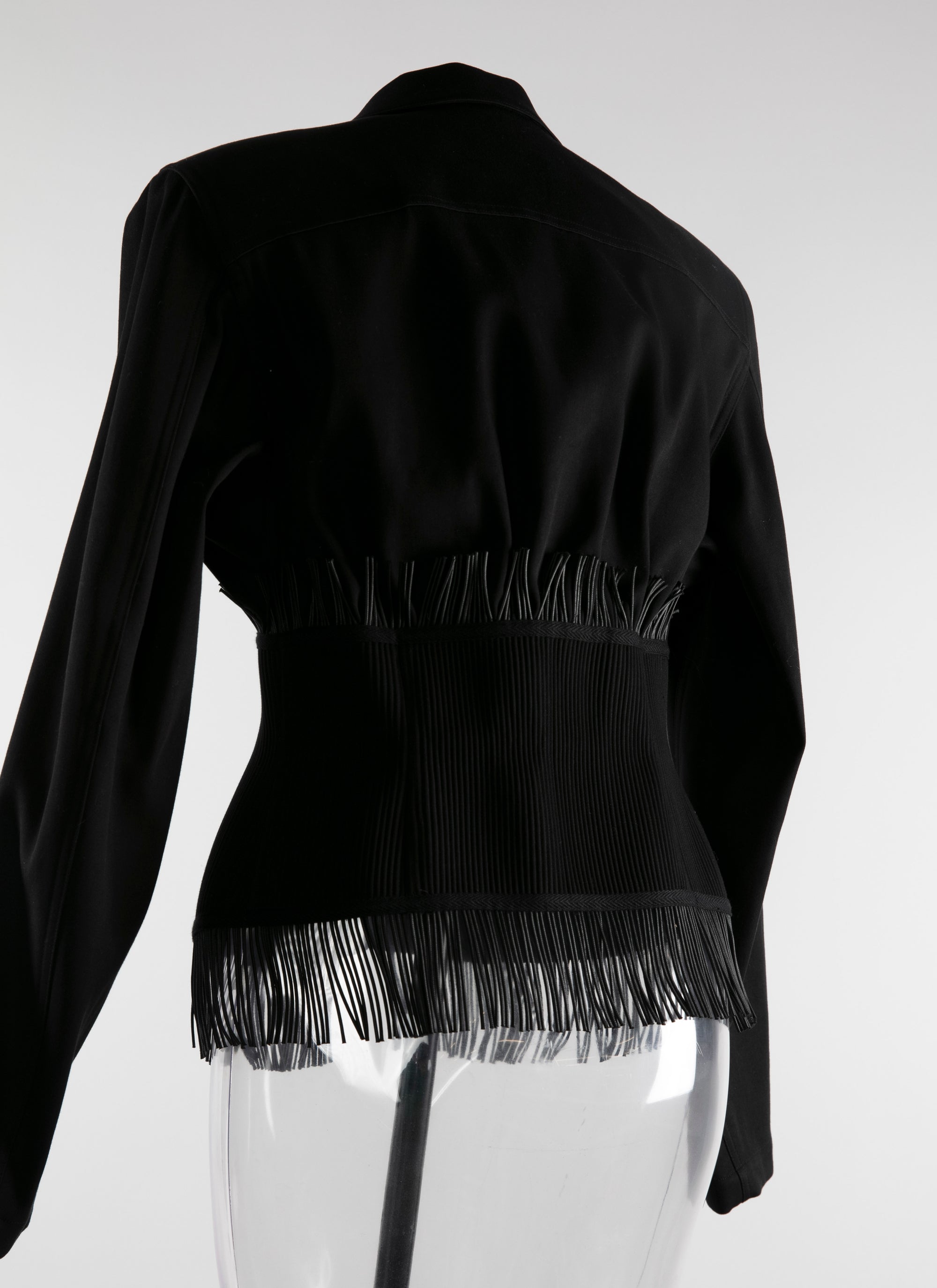 Veste corset - Noir