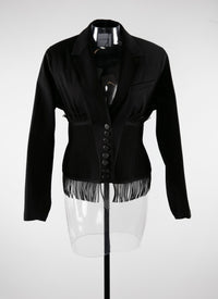 Veste corset - Noir