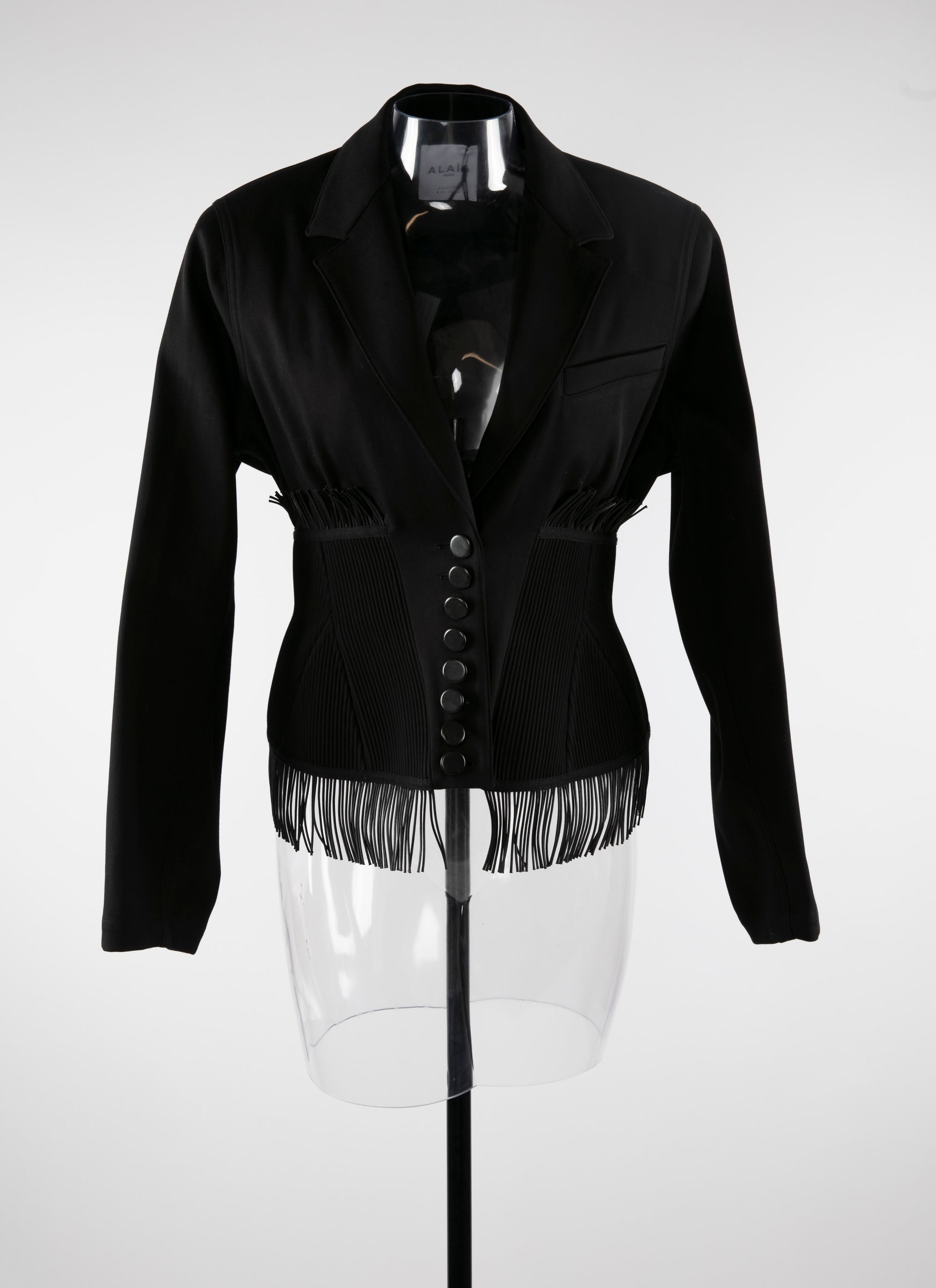 Veste corset - Noir