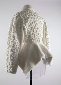 Regular leather jacket - Off White