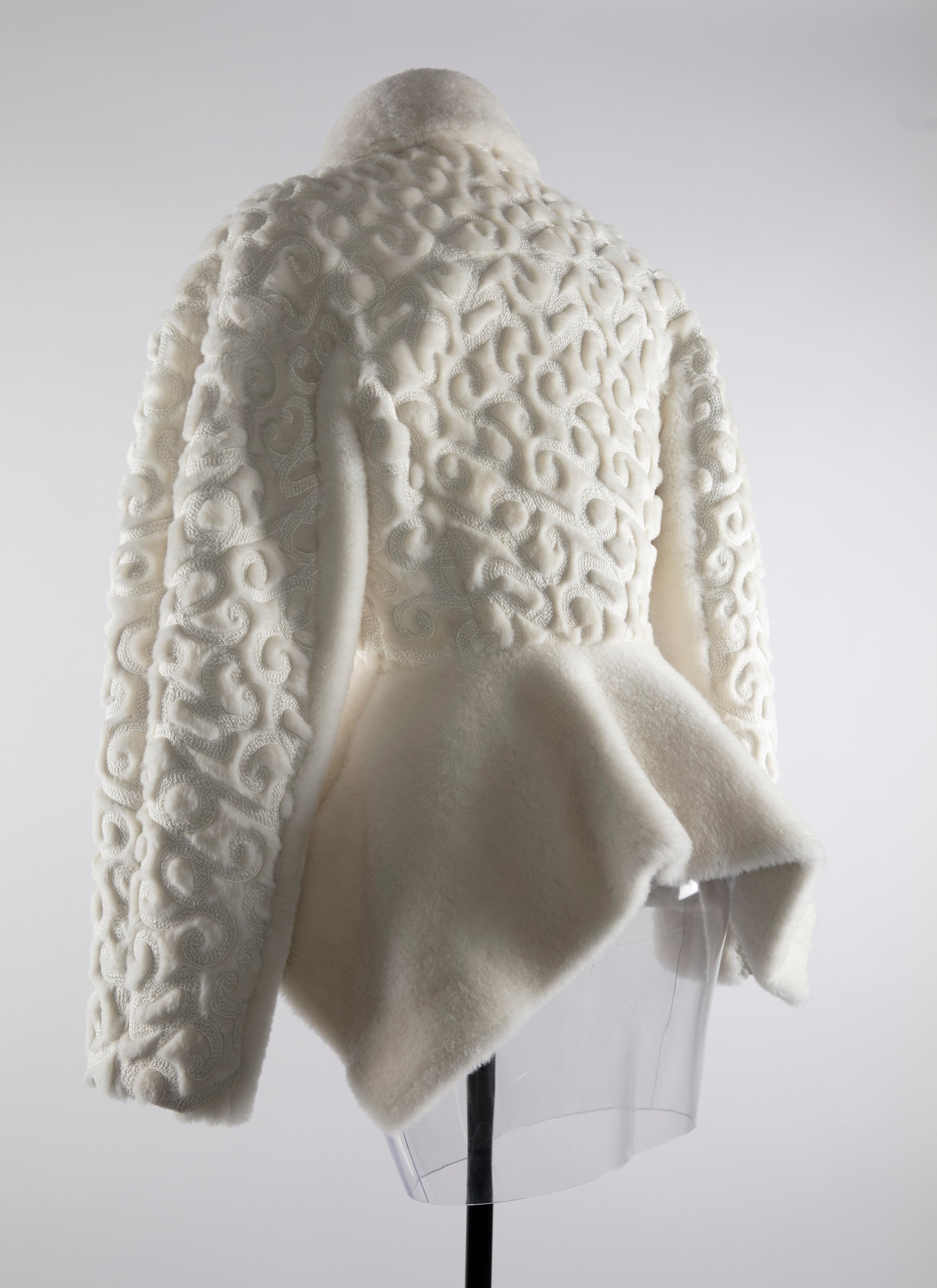 Regular leather jacket - Off White