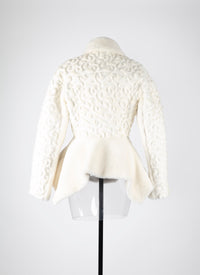 Regular leather jacket - Off White