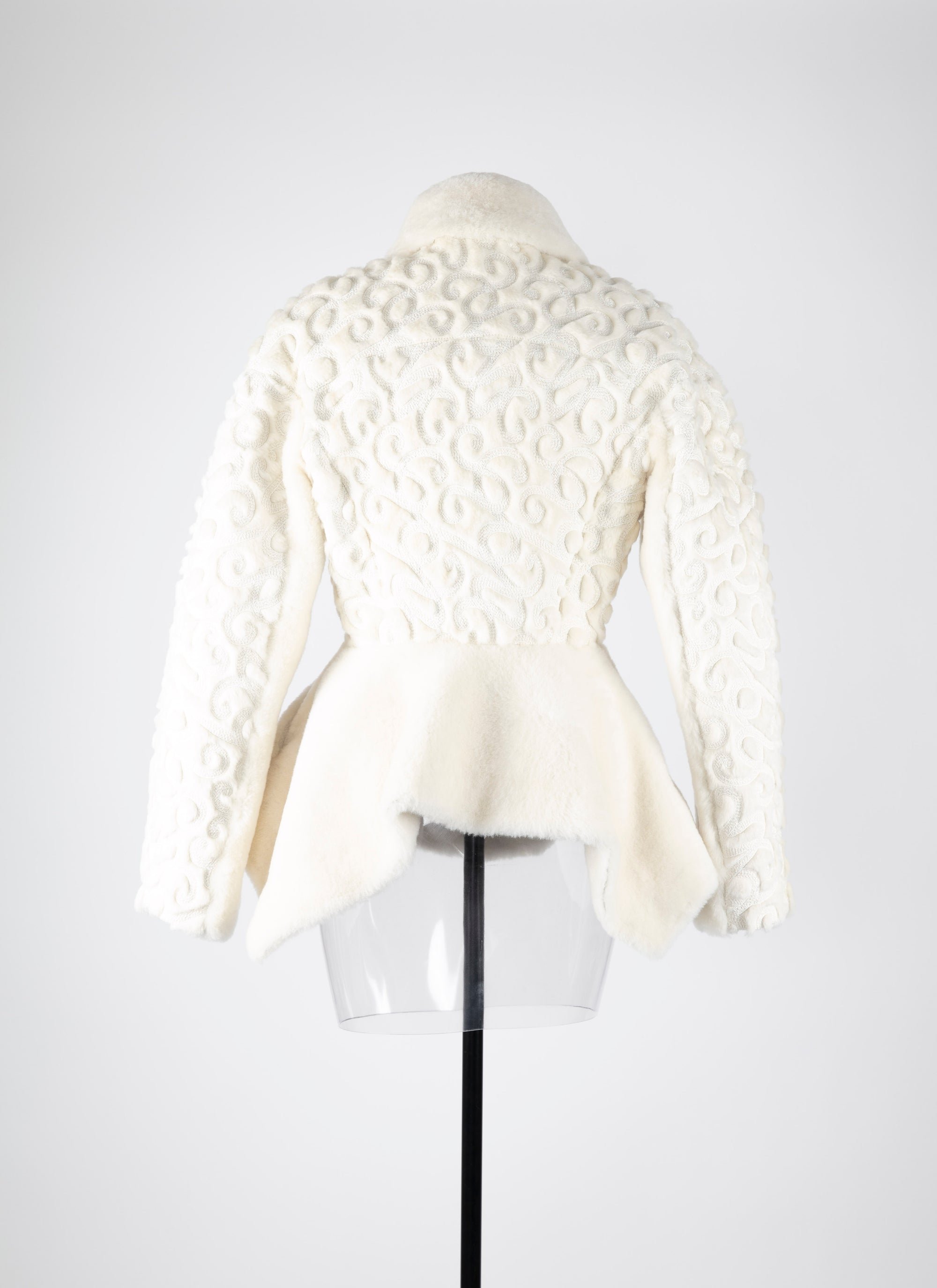 Regular leather jacket - Off White