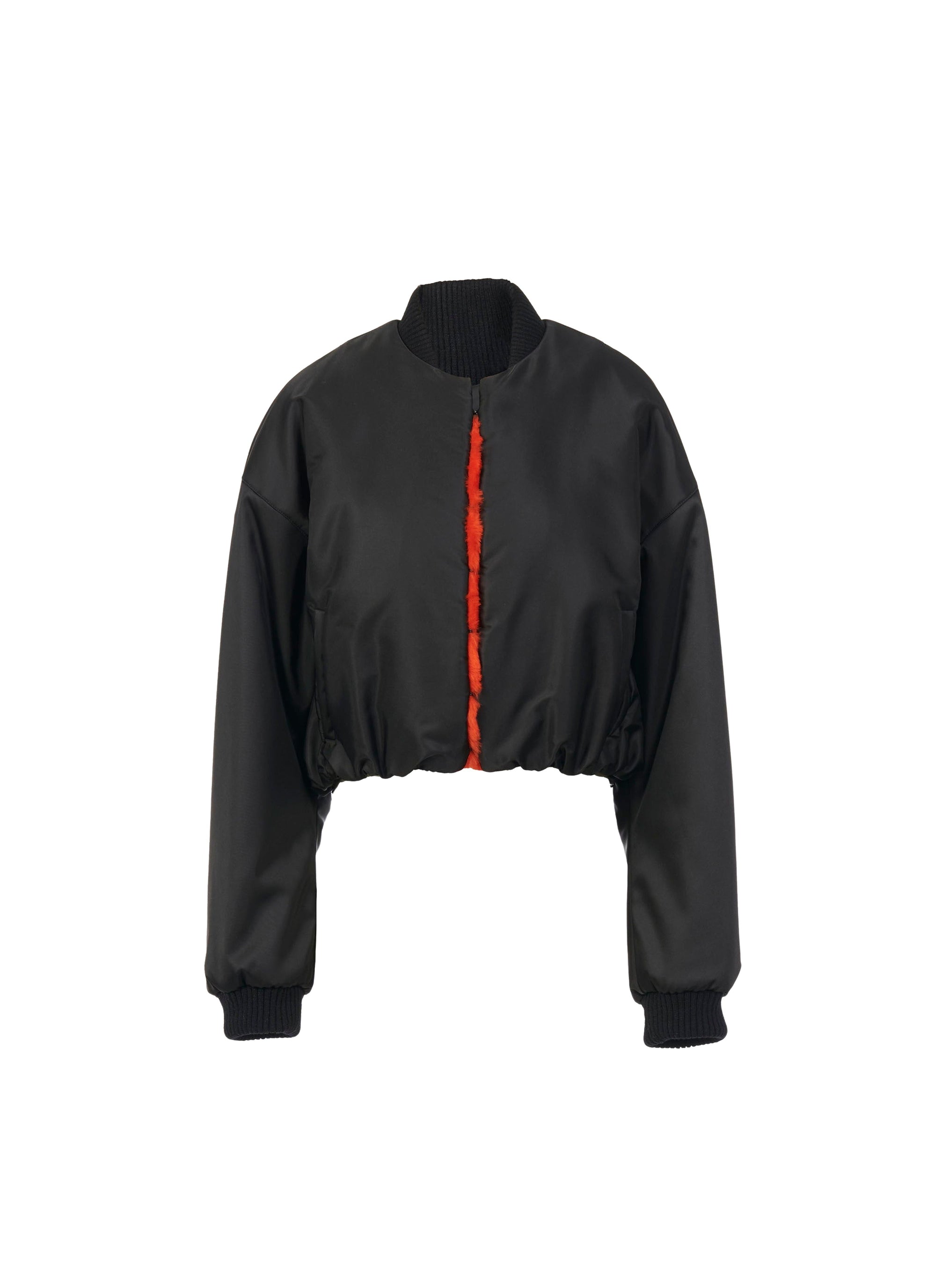 Fur bomber - Black Alaïa