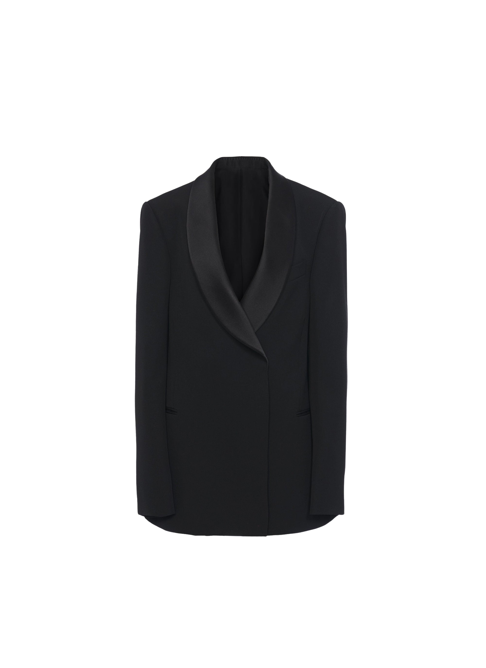 Tuxedo jacket in wool - Black Alaïa