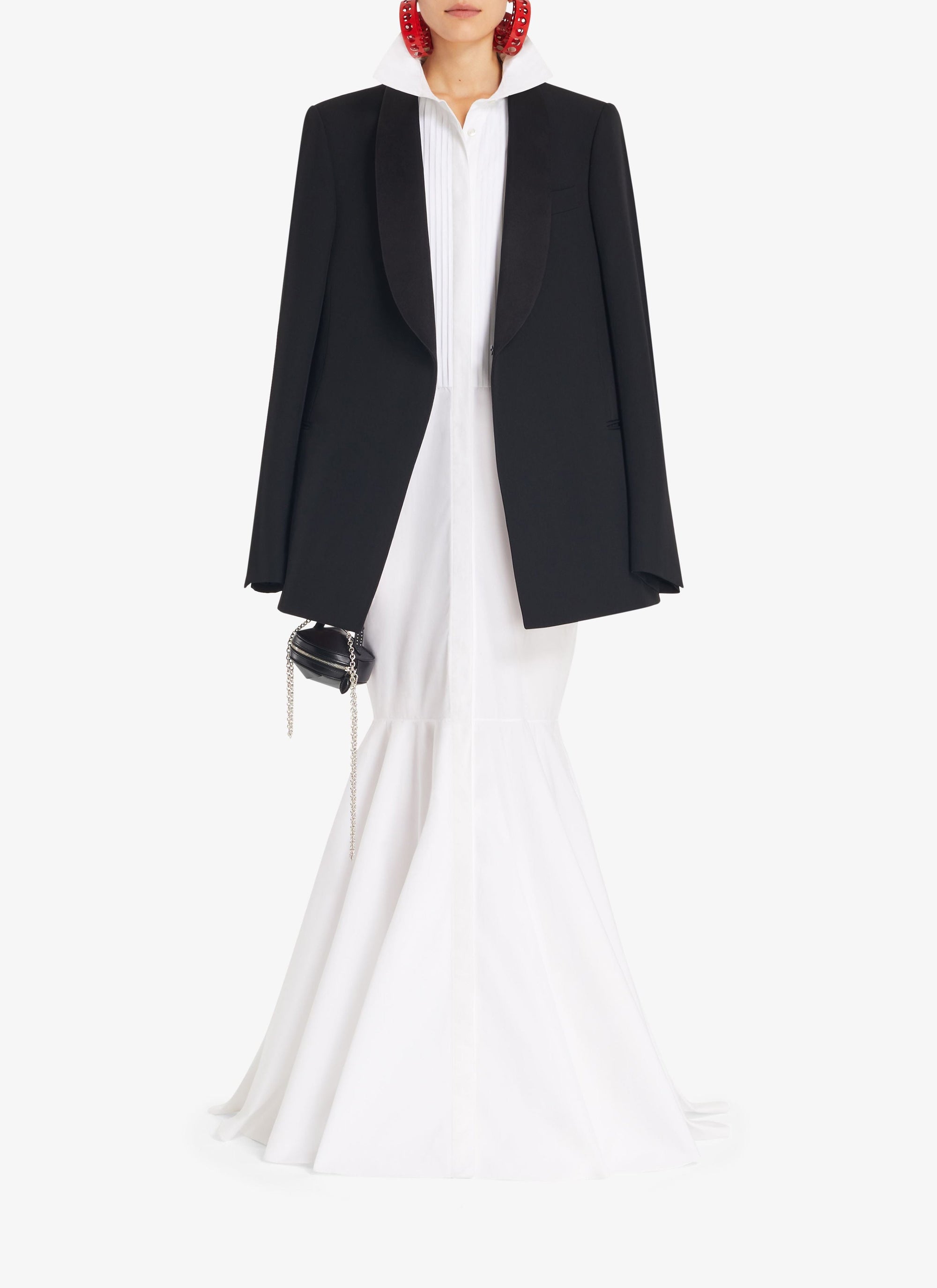 Tuxedo jacket in wool - Black Alaïa