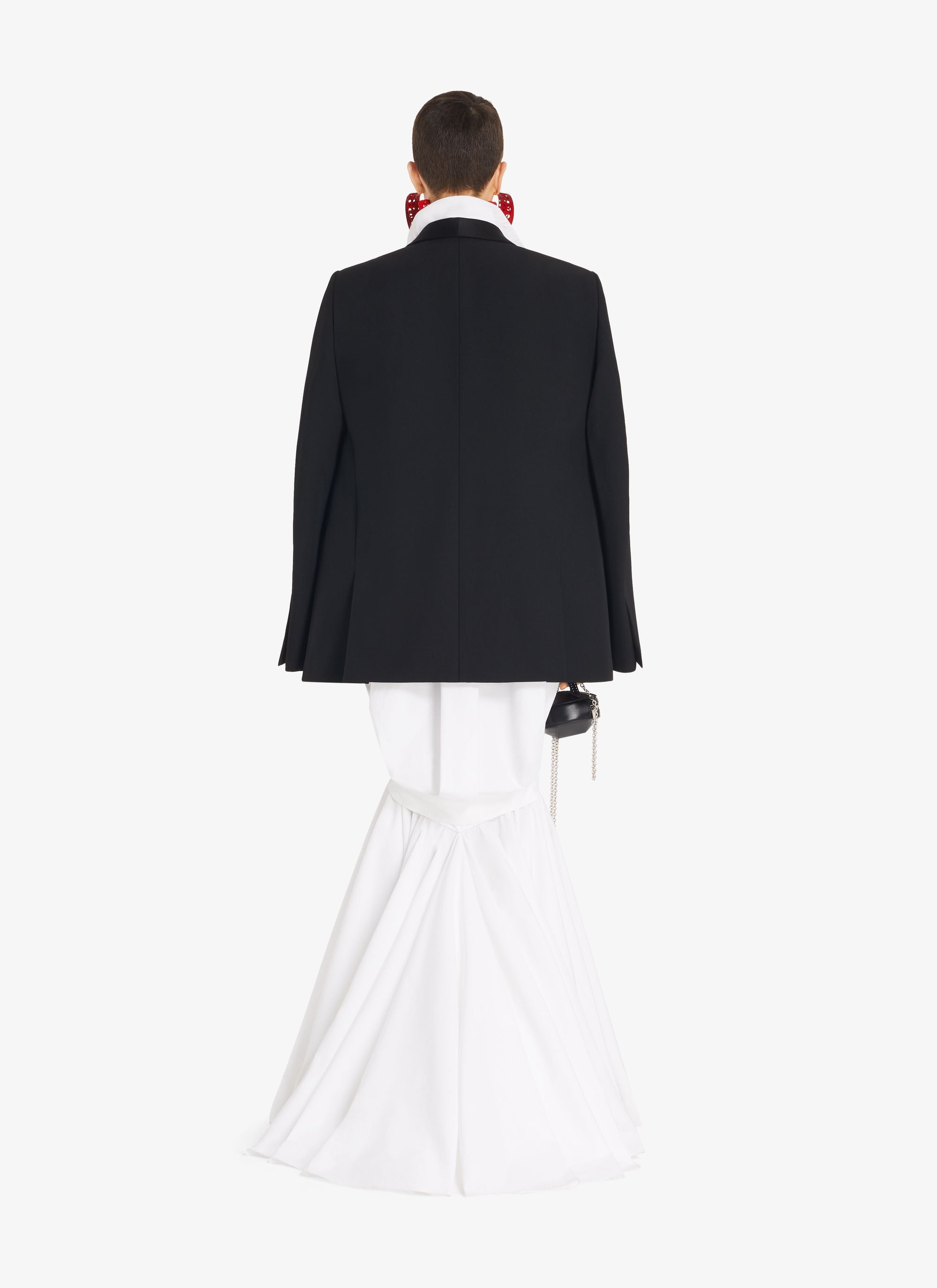 Tuxedo jacket in wool - Black Alaïa