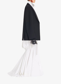 Tuxedo jacket in wool - Black Alaïa