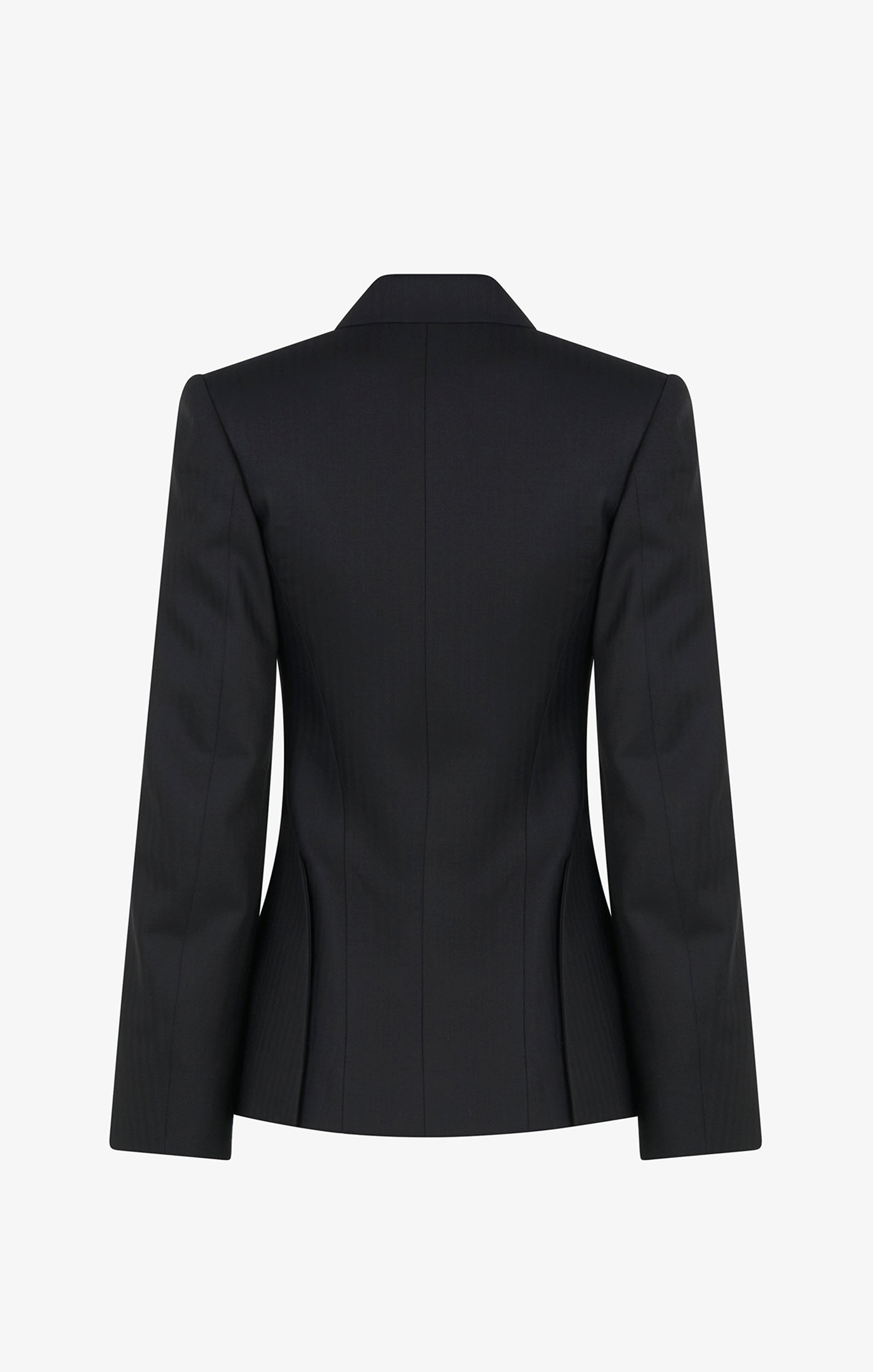 Veste blazer à épaulettes en laine - Noir Alaïa