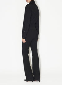 Belted wool jacket - Black Alaïa