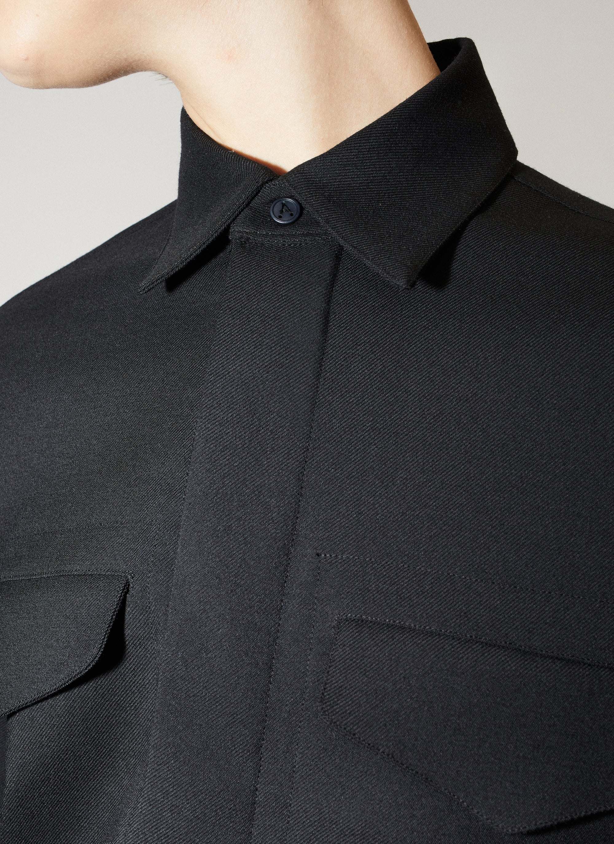 Belted wool jacket - Black Alaïa