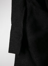 Veste à coupe enveloppante - Noir Brillant