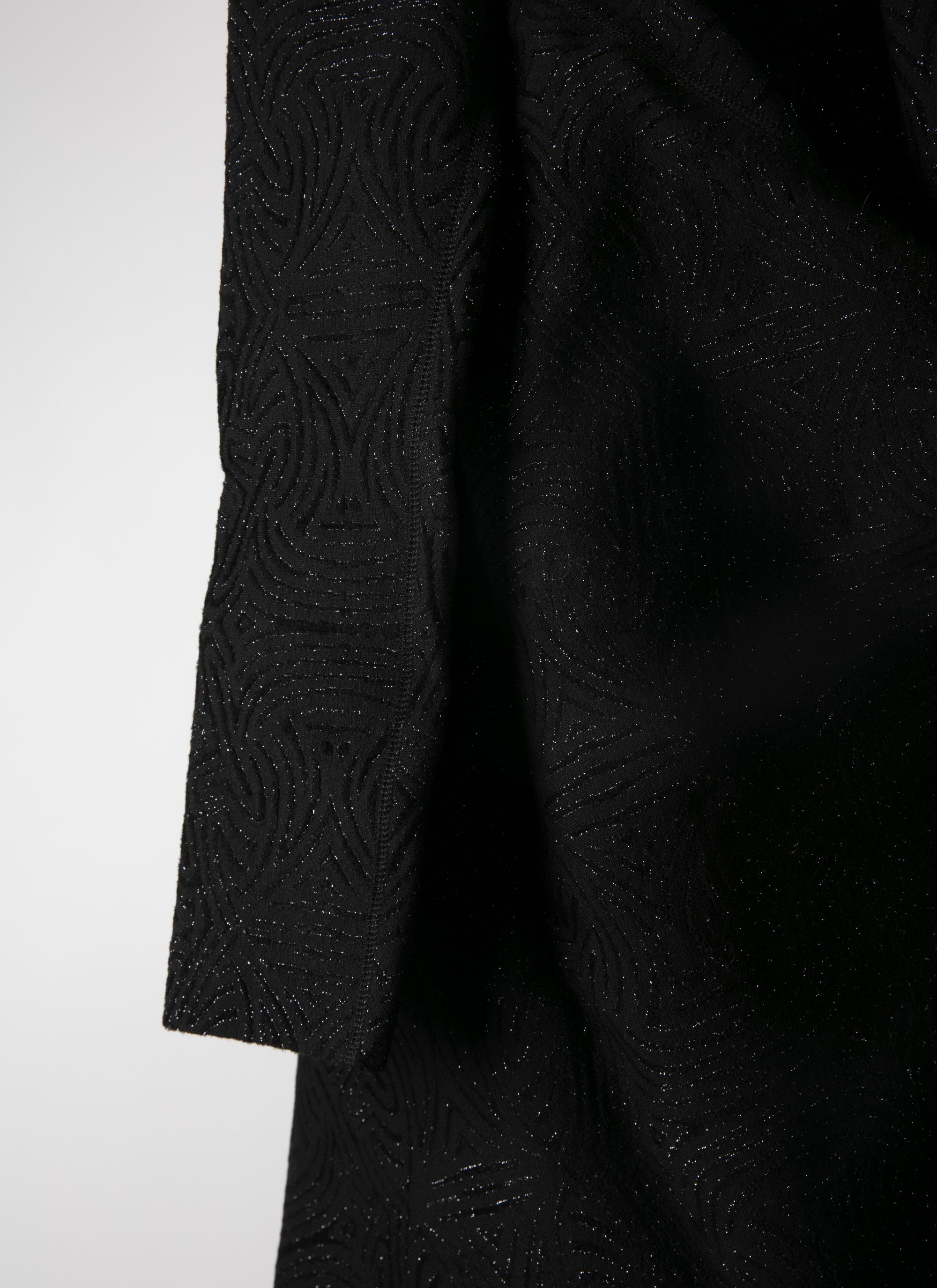 Veste à coupe enveloppante - Noir Brillant
