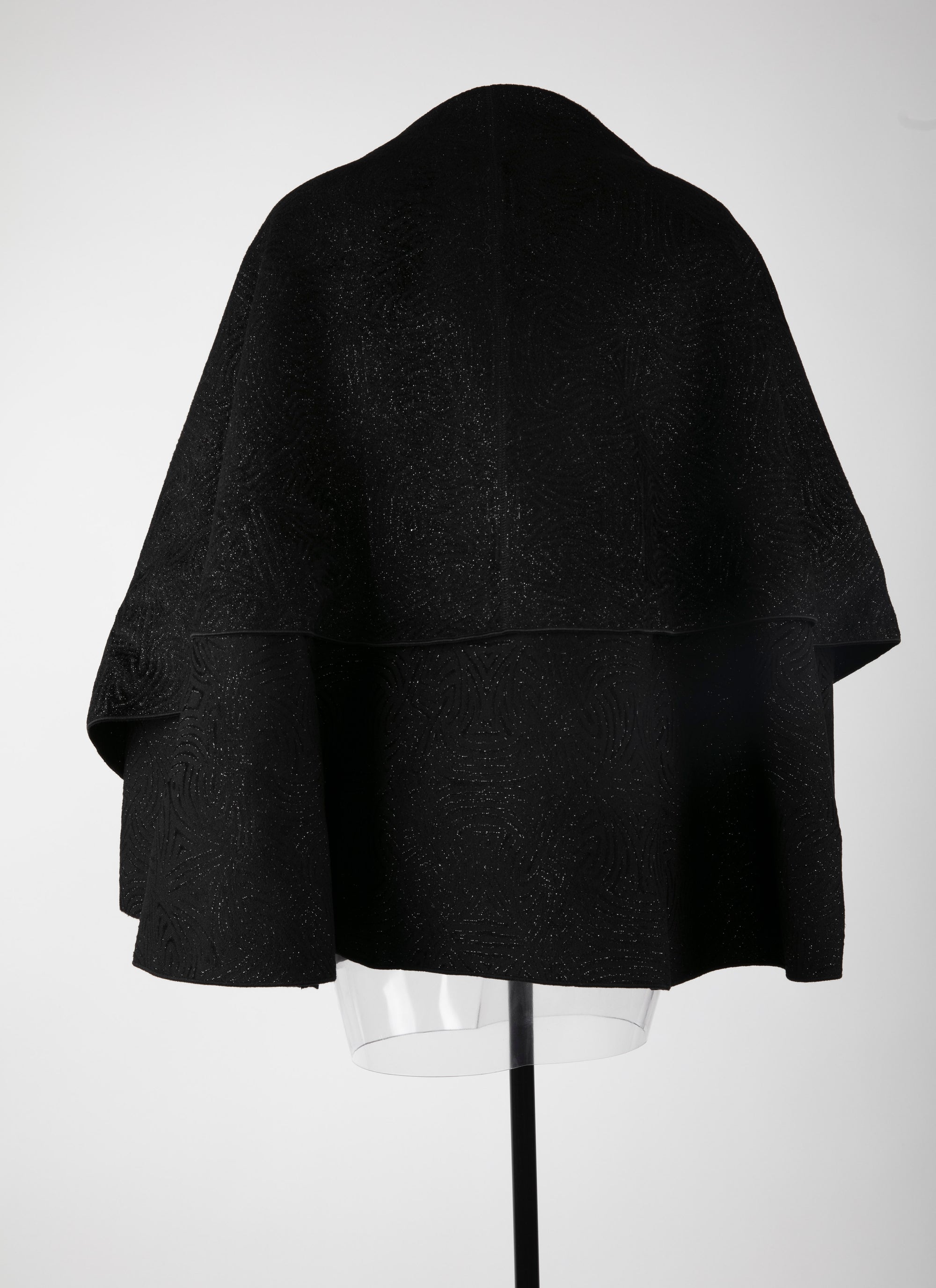 Veste à coupe enveloppante - Noir Brillant