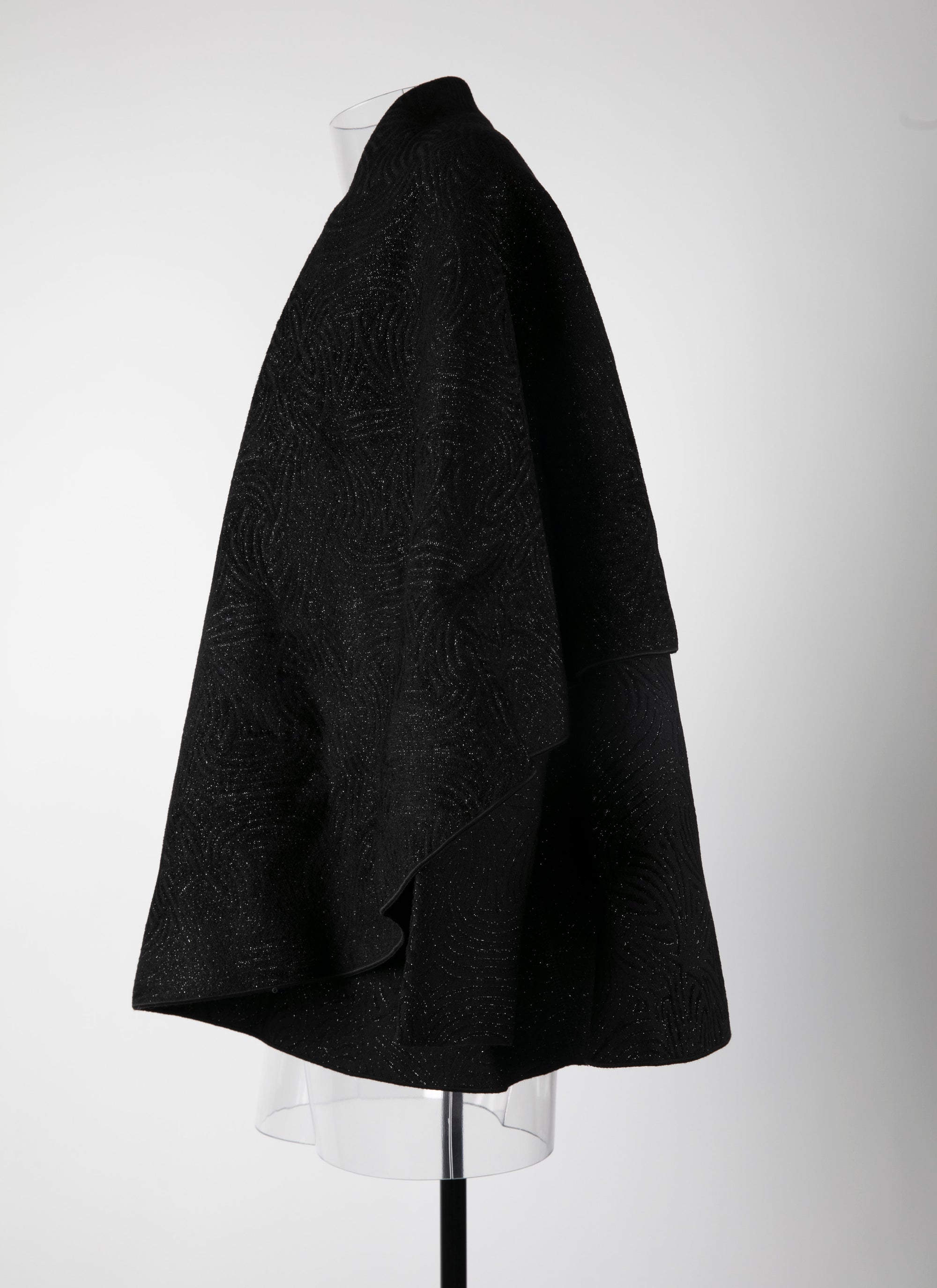 Veste à coupe enveloppante - Noir Brillant