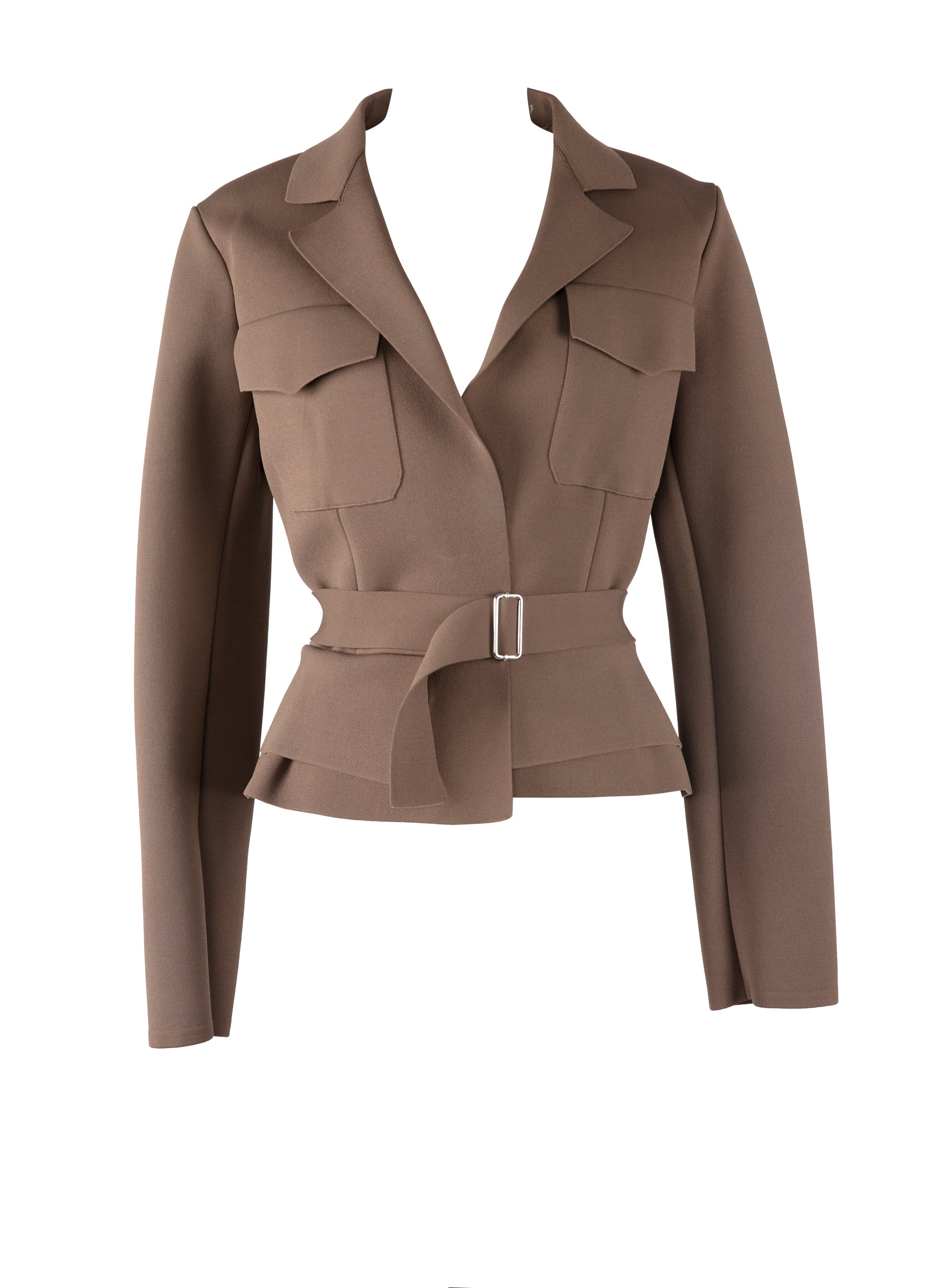 Veste sahara ceinturée - Savane