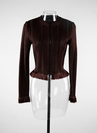 Short jacket - Chocolate