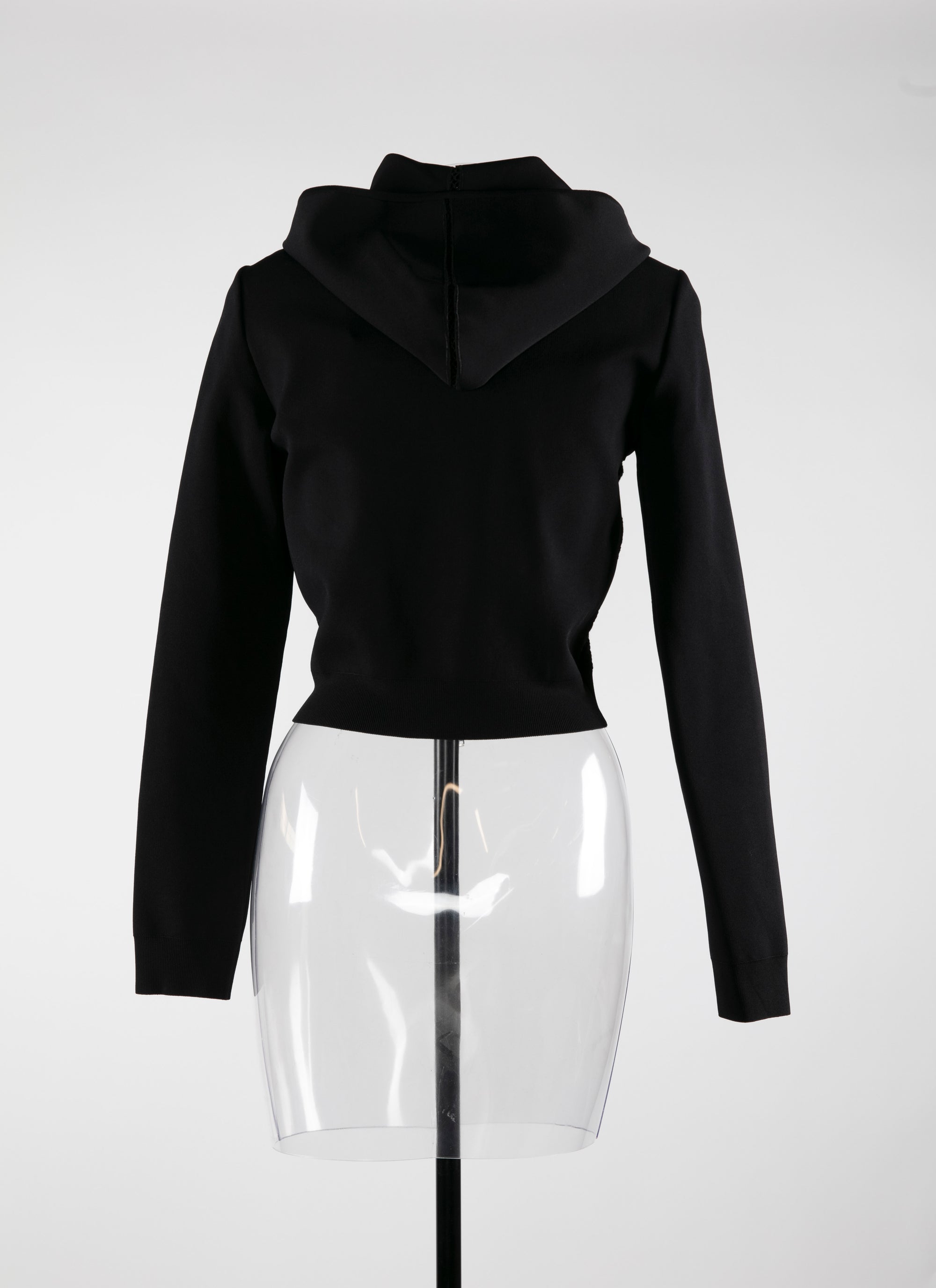 Veste zippée à manches longues - Noir