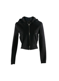 Veste zippée à manches longues - Noir