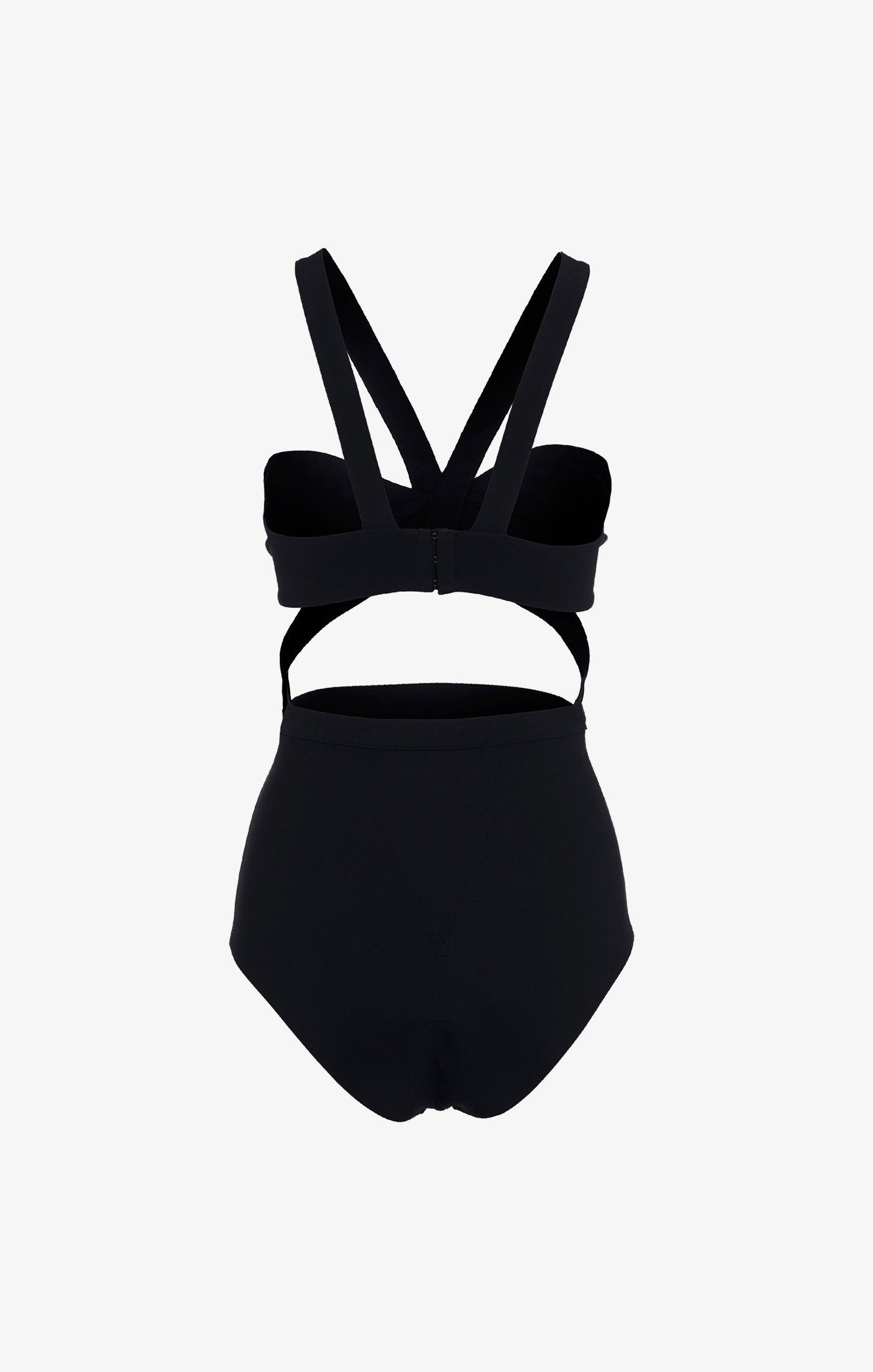 One-piece swimming costume bikini - Black Alaïa