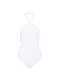 Halter Swimsuit - White