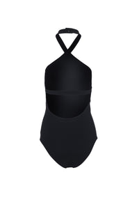 Maillot de bain une pièce dos nu - Noir Alaïa