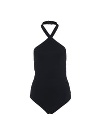 Maillot de bain une pièce dos nu - Noir Alaïa