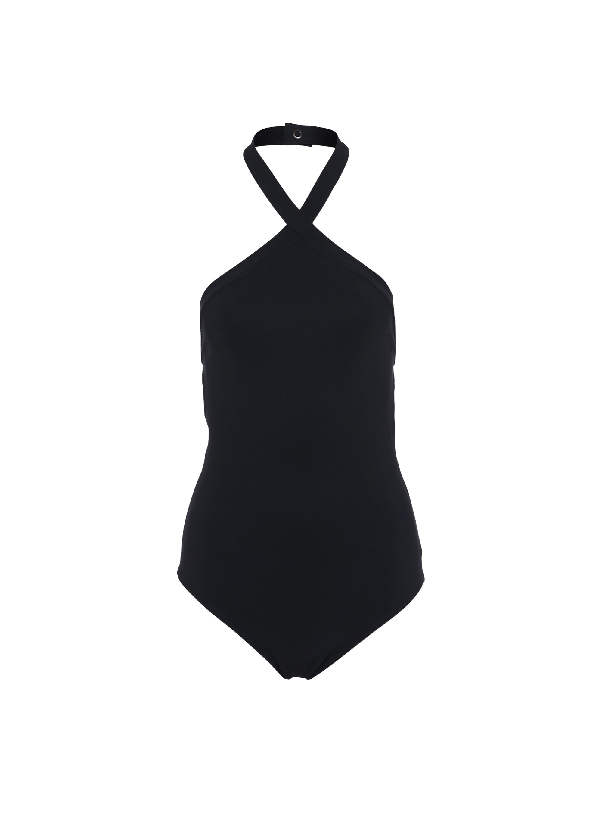 Maillot de bain une pièce dos nu - Noir Alaïa