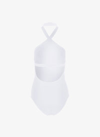Halter Swimsuit - White