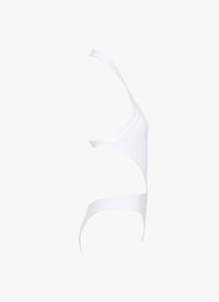 Halter Swimsuit - White