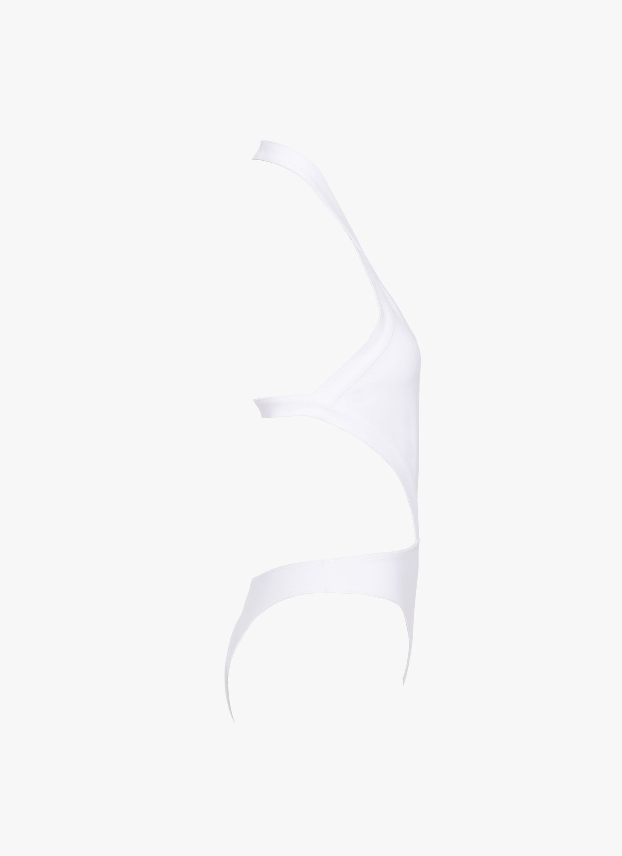 Halter Swimsuit - White