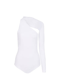 Maillot asymétrique - Blanc