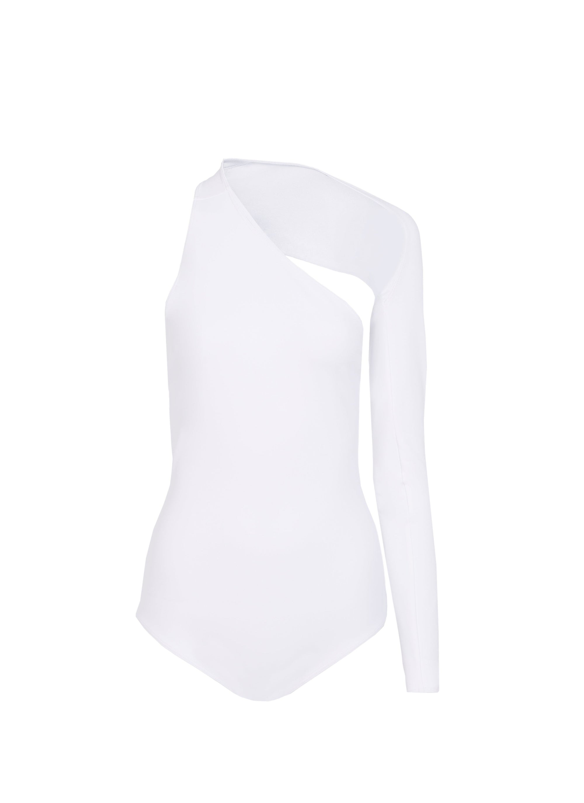 Maillot asymétrique - Blanc