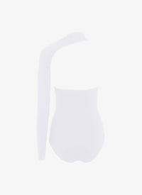 Maillot asymétrique - Blanc