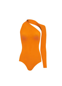 Maillot de bain asymétrique - Orange