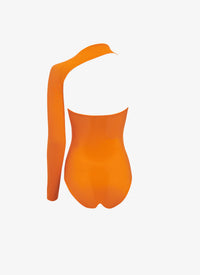 Maillot de bain asymétrique - Orange