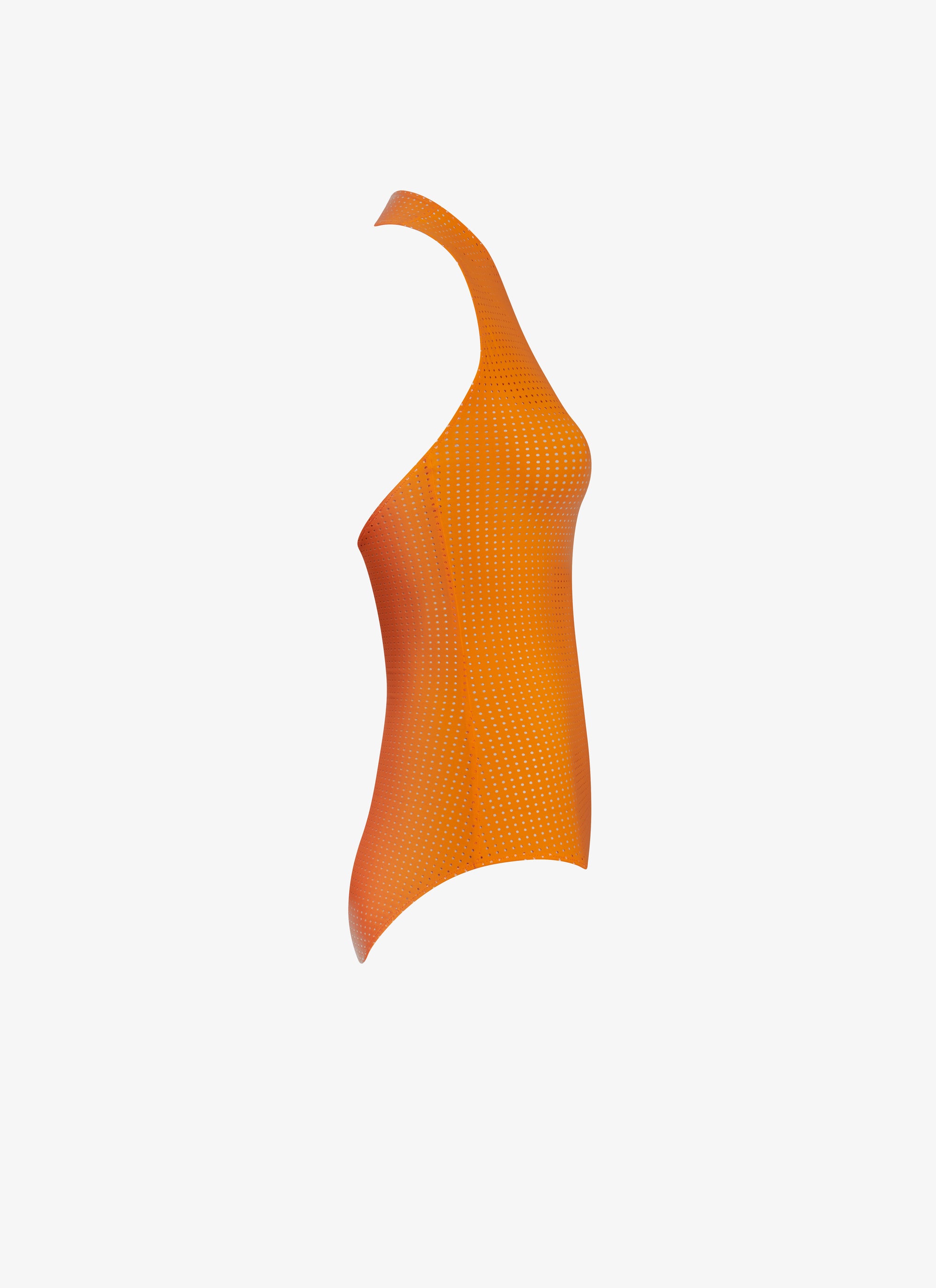 Maillot de bain asymétrique - Orange