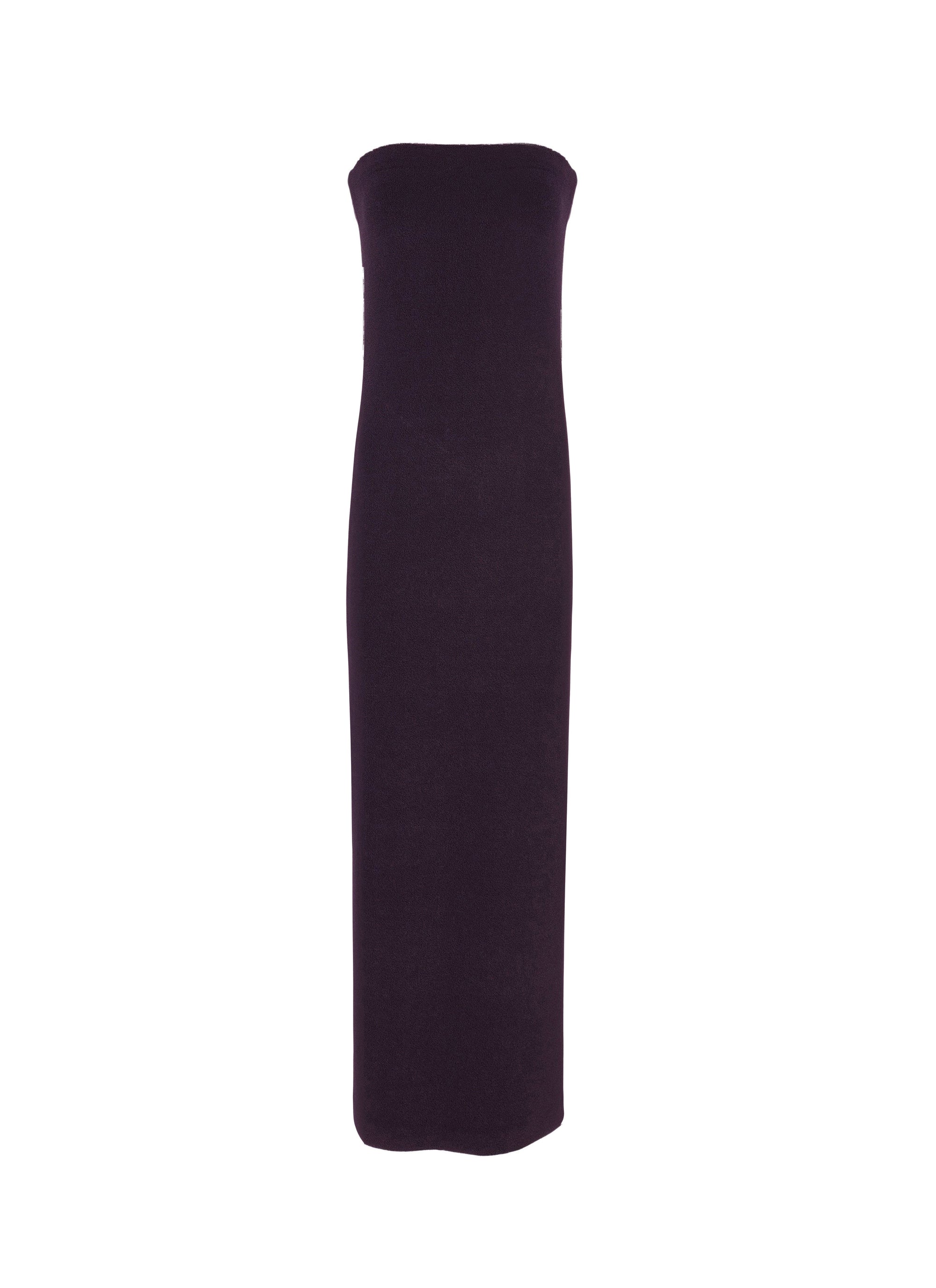 Robe de bain bustier moulante - Aubergine