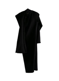 Robe à capuche - Noir Alaia