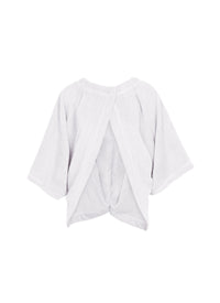 Peignoir cape courte - Blanc