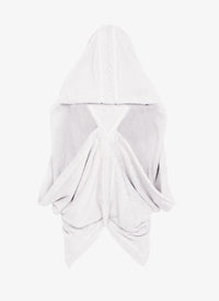 Peignoir cape courte - Blanc