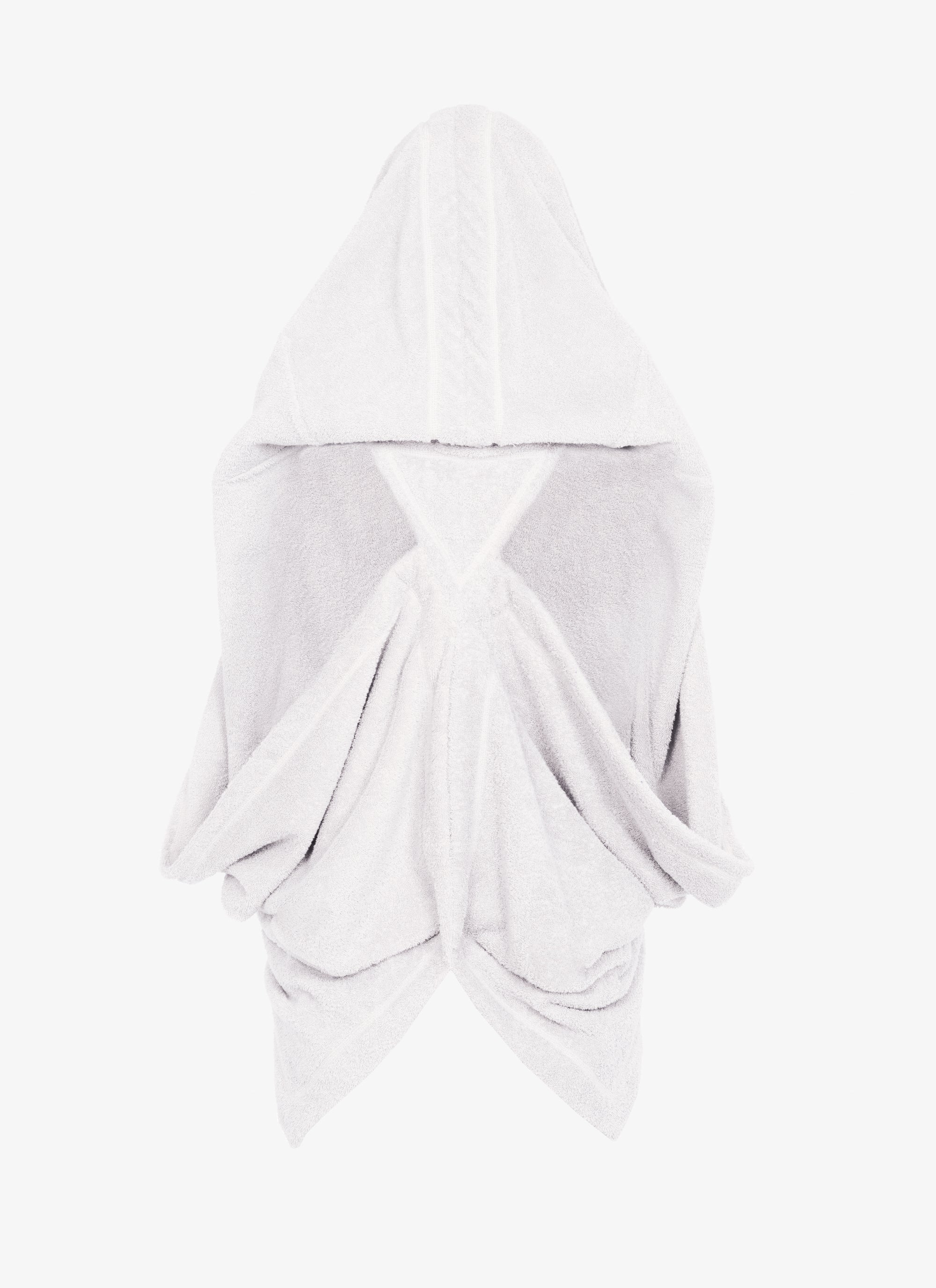 Peignoir cape courte - Blanc