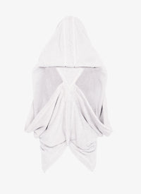 Peignoir cape courte - Blanc