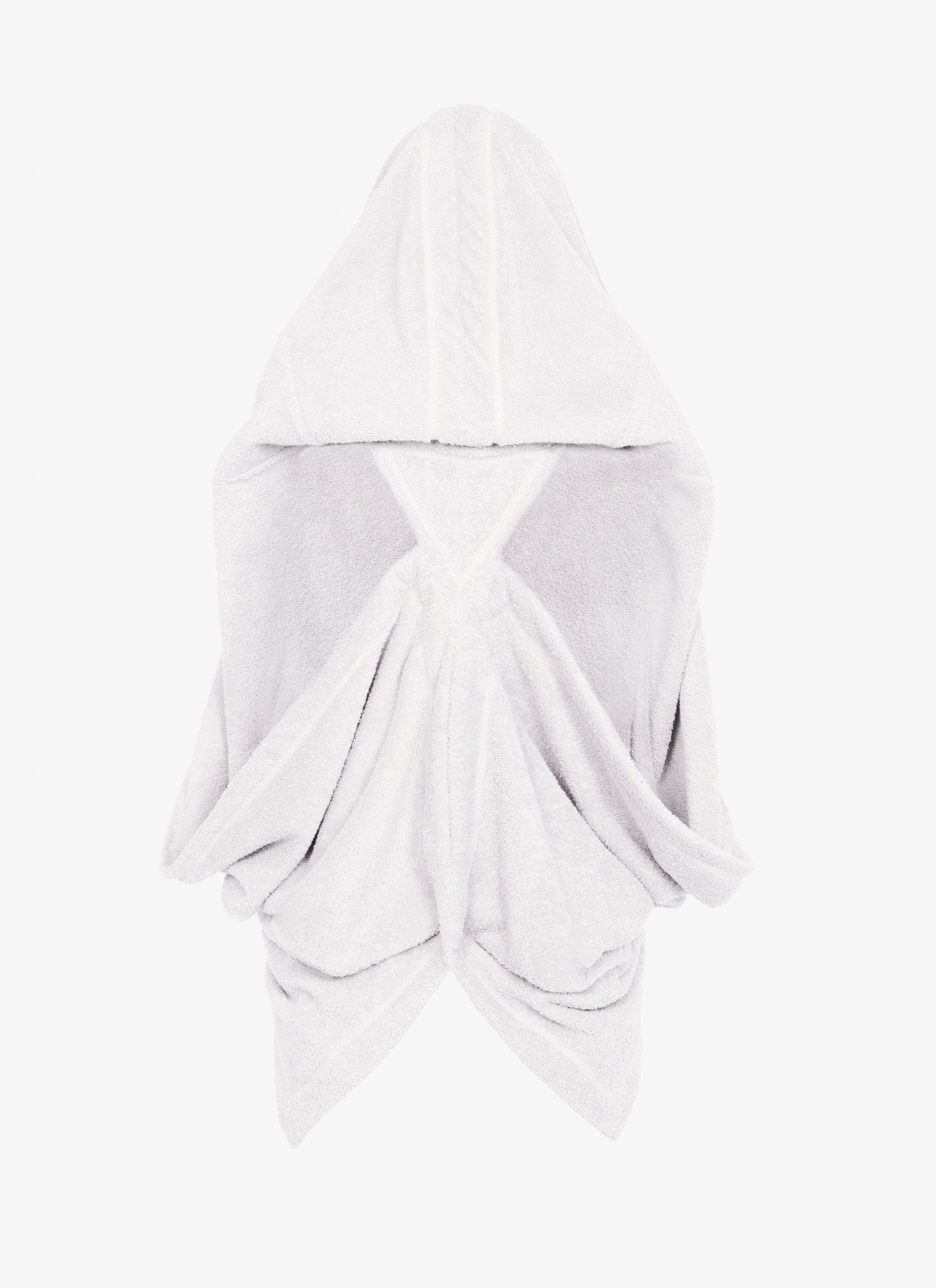 Peignoir cape courte - Blanc