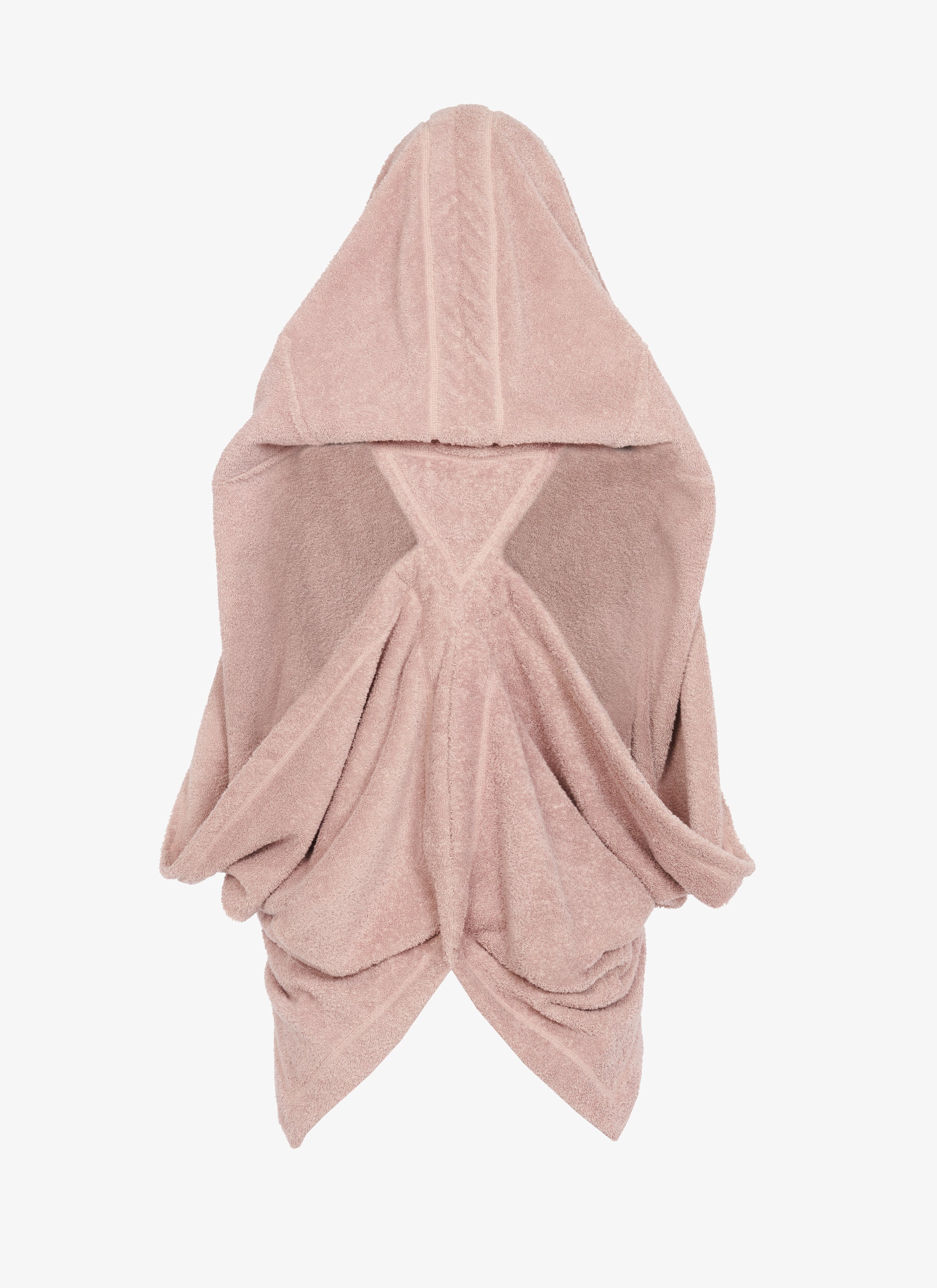 Short cape bathrobe - Sand