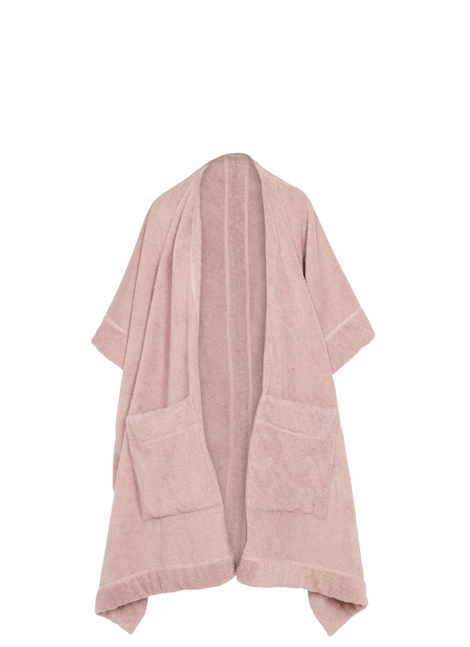 Peignoir Midi à capuche - Sable