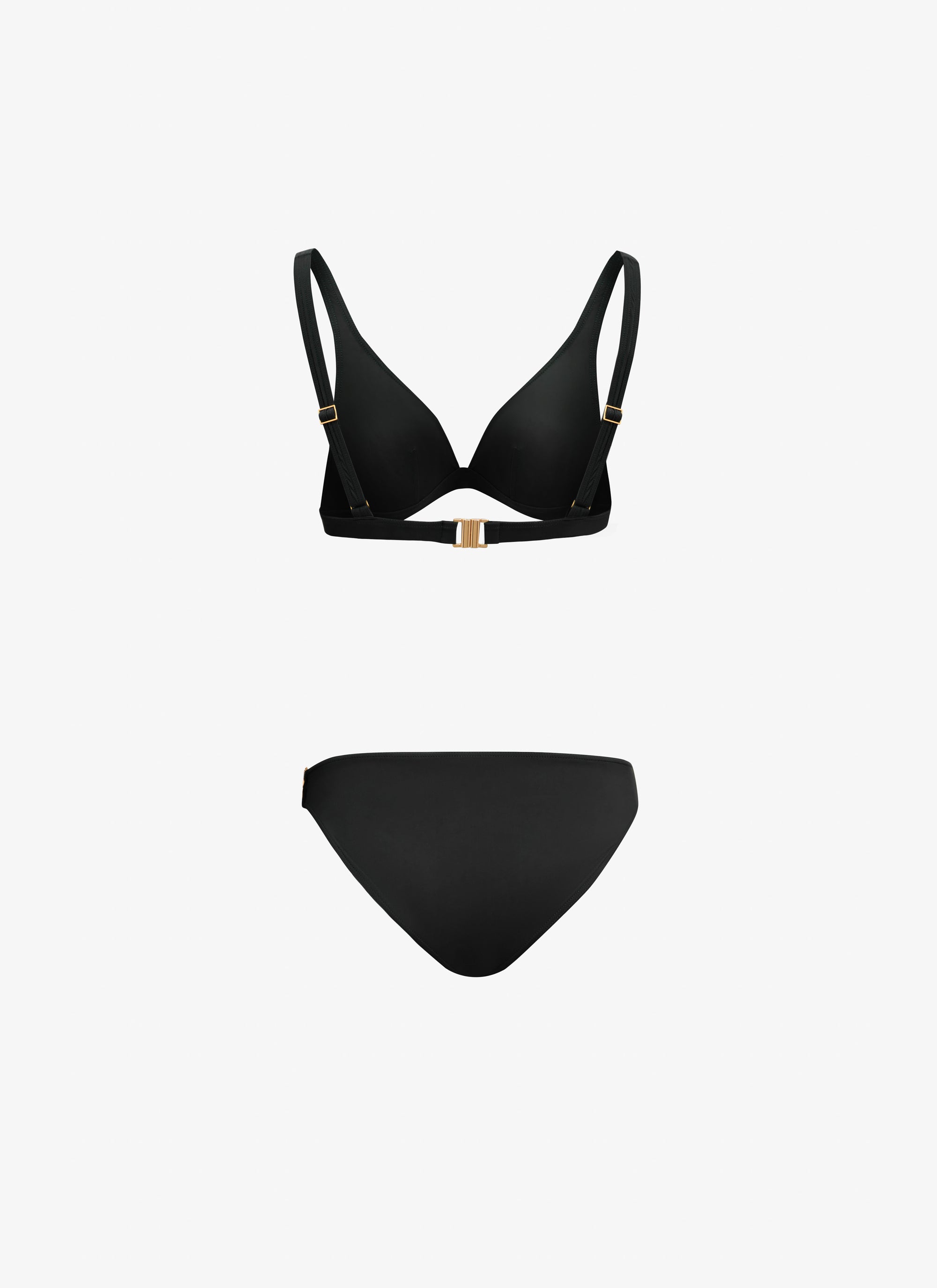 Maillot de bain triangle sculptant - Noir Alaïa