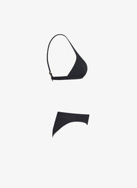 Maillot de bain triangle sculptant - Noir Alaïa